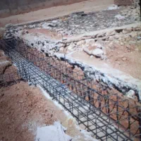 اجرای کامل فنداسیون و اسکلت فلزی و سقف بتنی|خدمات پیشه و مهارت|کوهدشت, |دیوار