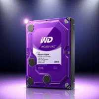 هارد بنفش وسترن یک ترا گارانتی اصلی با سه بار تست