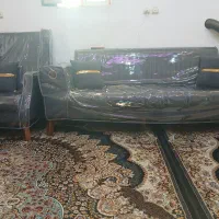 فروش مبلمان ۷نفره با عسلی و میز ناهارخوری