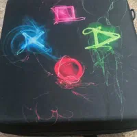 کیف ps4 با روکش دسته با چراغ تیبا|کنسول، بازی ویدئویی و آنلاین|اردبیل, |دیوار