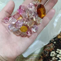 سنگ های تزیینی برای دستبند یااویز.مرواریدنقره ای