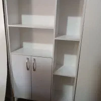 کتابخانه|کتابخانه، شلف، قفسه‌های دیواری|مشهد, ایثارگران|دیوار