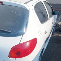 پژو ۲۰۶ سفید تیپ ۲|خودرو سواری و وانت|قم, زنبیل آباد|دیوار