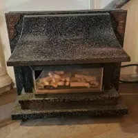 بخاری شومینه ای نیک کالا|بخاری، هیتر، شومینه|رشت, منظریه|دیوار