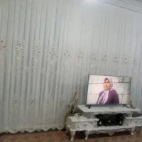 پرده گل برجستهجنس ترک|پرده، رانر، رومیزی|خان ببین, |دیوار