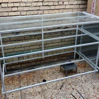 میز ویترینی ۲عدد