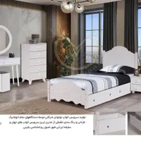 تختخواب شرکتی تخت خواب تک نفره aramita