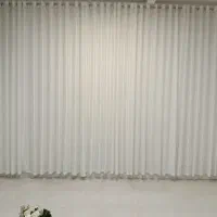 پرده به همراه چوب پرده استیل|پرده، رانر، رومیزی|ازنا, |دیوار