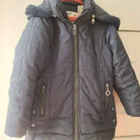 کاپشن دخترانه سورمه ای برند خارجی ۵تا۶سال تا۷سال