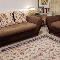 مبل ۷ نفره همراه با کوسن|مبلمان خانگی و میز عسلی|کرج, گلستان|دیوار