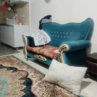 مبل 4 نفره|مبلمان خانگی و میز عسلی|اصفهان, تخت فولاد|دیوار