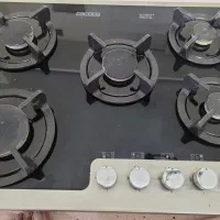 اجاق گاز رومیزی توکار البرز قطعات  ساباف ایتالیا