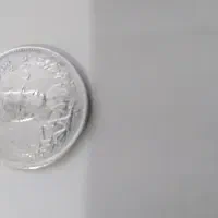 سکه نقره جلوس رضا شاه ۱۳۰۷