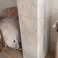 سنگ پله سفید نیریز  ضخامت بالا
