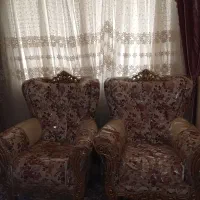 مبل سلطنتی با رویه طلقی ژله ای
