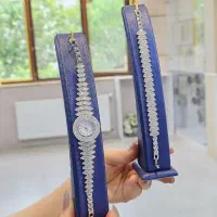 ساعت نقره مارکیز خور کارت گارانتی آبکاری نانوطلا۶۳