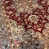 زرع ونیم هریس بافت تبریز گل ابریشم دامنه دار