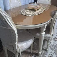 مبل سلطنتی ۹ نفره با میزنهار خوری ۴ نفره