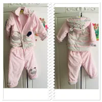 کاپشن شلوار گرم/پافر/شلوار لی/کلاه/کاپشن آلمانی