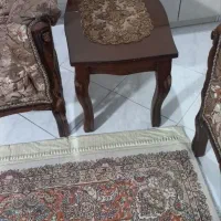مبل سلطنتی ۹ نفر چوبه گردو اصل|مبلمان خانگی و میز عسلی|کرج, شهرک جهاننما|دیوار
