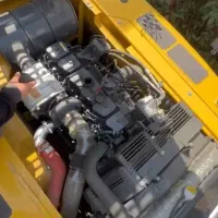 بیل مکانیکی۲۲۰ کوماتسو خط ۷ صفر شده شرایطی