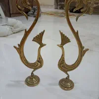 دیوار کوب مجسمه های برنز
