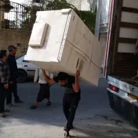 اتوبارحمل بار اسباب کشی منزل باکارگرباماشین ایسوزو