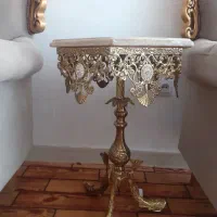 میز تلفن برنز
