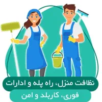 تمیز کاری منزل،مغازه،ویلا ، و غیره
