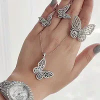 نیم ست پروانه