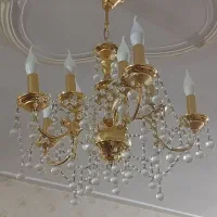 لوستر آب طلا