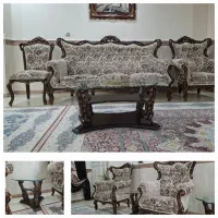 مبل استیل ۹ نفره در حد نو