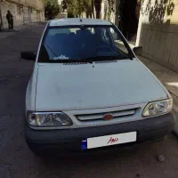 پراید سفید 88 دوگانه سوز