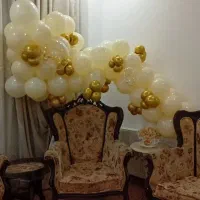 ریسه بادکنک آماده برای دیروز بوده