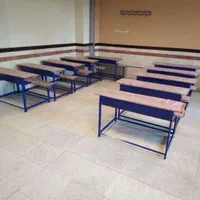 نیمکت متصل دانش آموزی نیمکت مدرسه|صندلی و نیمکت|بجنورد, |دیوار