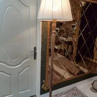 آباژور چوبی تولیدی هو|چراغ خواب و آباژور|تبریز, |دیوار