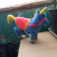 اسب وپنگون|اسباب‌‌بازی|شیروان (خراسان), |دیوار