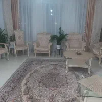 مبل نه نفره سلطنتی و نهارخوری هشت نفره سلطنتی|مبلمان خانگی و میز عسلی|فردیس, شهرک شهید حسینی|دیوار