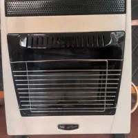 بخاری گازی سالم تمیز بدون هیچ شکستی