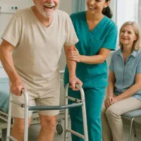 همراه بیمار در بیمارستان