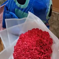 ساخت  دسته گل ربانی . باکس گل