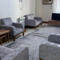مبل 7 نفره با میز وسط و سه میز عسلی