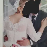 لباس عروس نوو و تمیز گیپور ترک