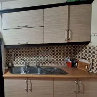 کابینت ام دی اف همراه با هود|کتابخانه، شلف، قفسه‌های دیواری|اسلام‌شهر, شهرک واوان|دیوار