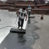 نصب ایزوگام حتی در روز های برفی