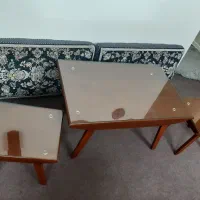 میز جلو مبلی و ۲تا عسلی