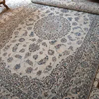 فرش ۶ متری دستباف نایین ۶ لایه