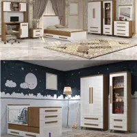 تختخواب سیسمونی کودک - نوجوان|تخت و صندلی بچه|خرم‌آباد, |دیوار