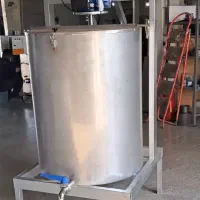 دوغ زن برقی مشک بالازن اتوماتیک 400 لیتری کره گیر