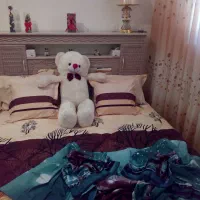 تخت خواب  دونفره درحد نو وهمچنین گنجه در حد نو